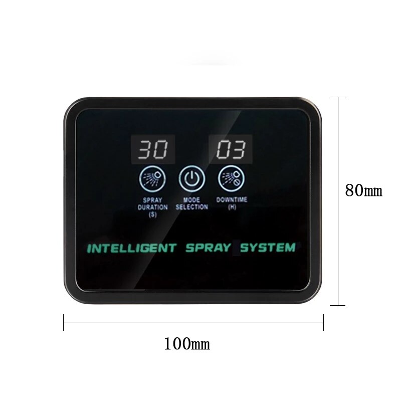 Touch Screen Sprinkler System Tropical Rain Forest Ecological Cylinder Sprinkler Automatic Watering Potted Garden Plant Sprayer
