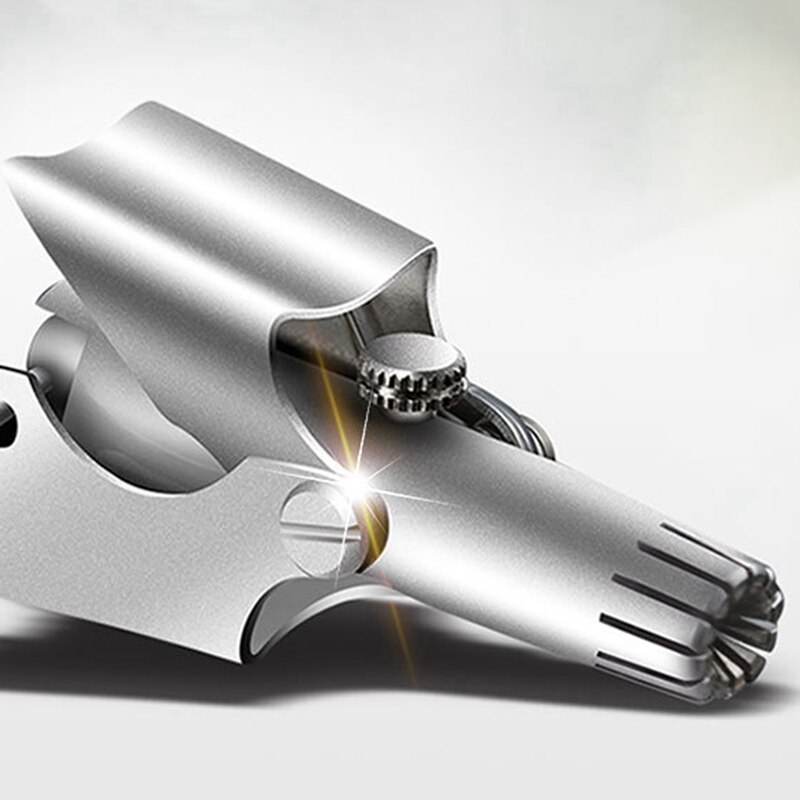 Stainless Steel Ear Nose Trimmer Razor Safety Care Beauty Nose Manual Body Trim Washable Nose Hair Tool Men and Women