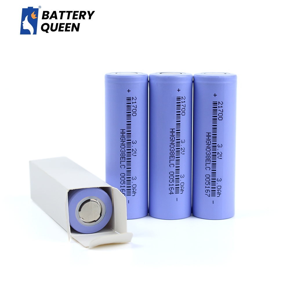 Lifepo4 Rechargeable Battery Pack Lifepo4 3000mAh 21700 Batteries 3.2V 3000 Cycles For Headlamp Flashlight