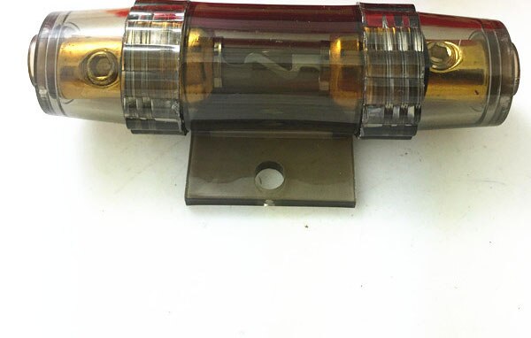 Subwoofer Amplifier Wiring 10GA Car Audio AMP Power Cable 1500w With AGU FUSE