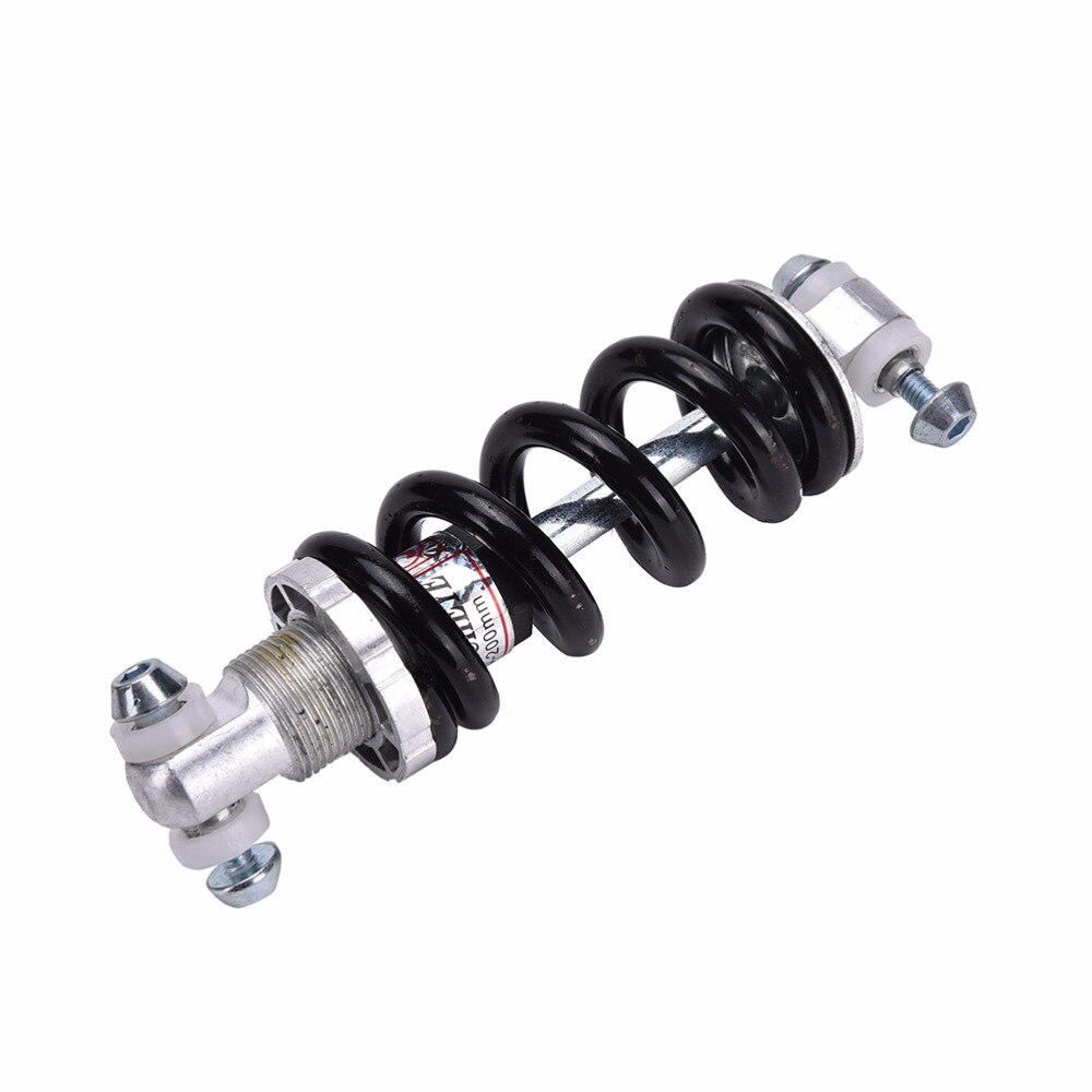 Uds bicicleta suspensión trasera Shock MTB bicicleta de montaña amortiguadores traseros amortiguador parachoques de ciclismo piezas con resortes