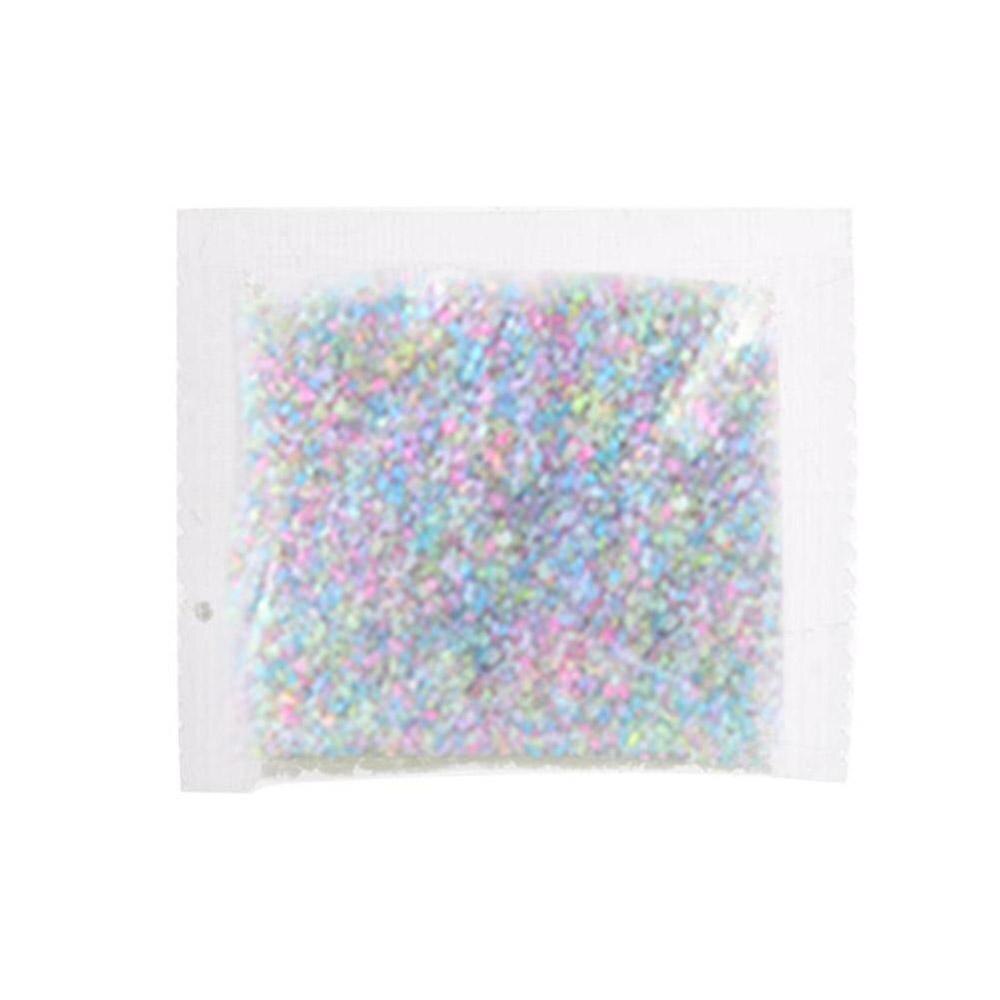 Arena luminosa hecha a mano, arena luminosa circulante, resina epoxi, relleno de brillo de Paillette colorido para fabricación de resina, 10g