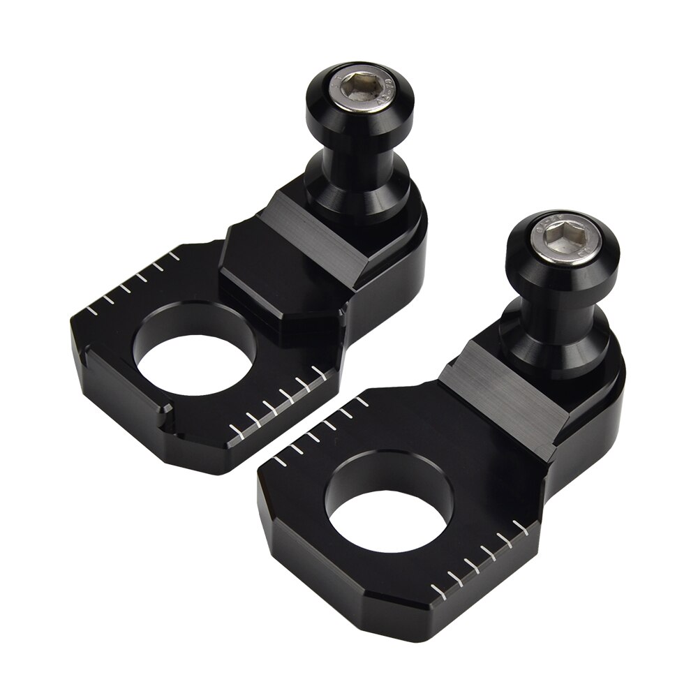 CNC Racing Axle Block Slider Swingarm Spools Chain Adjuster For