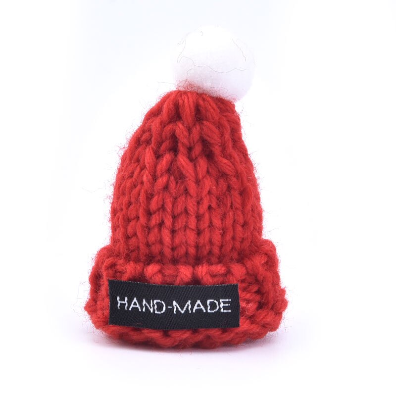 Estilo de coche sombrero hecho a mano de forma ambientador con Clip de Aire acondicionado Ventilación Perfume fragancia Original aroma accesorios para automóviles: Rojo