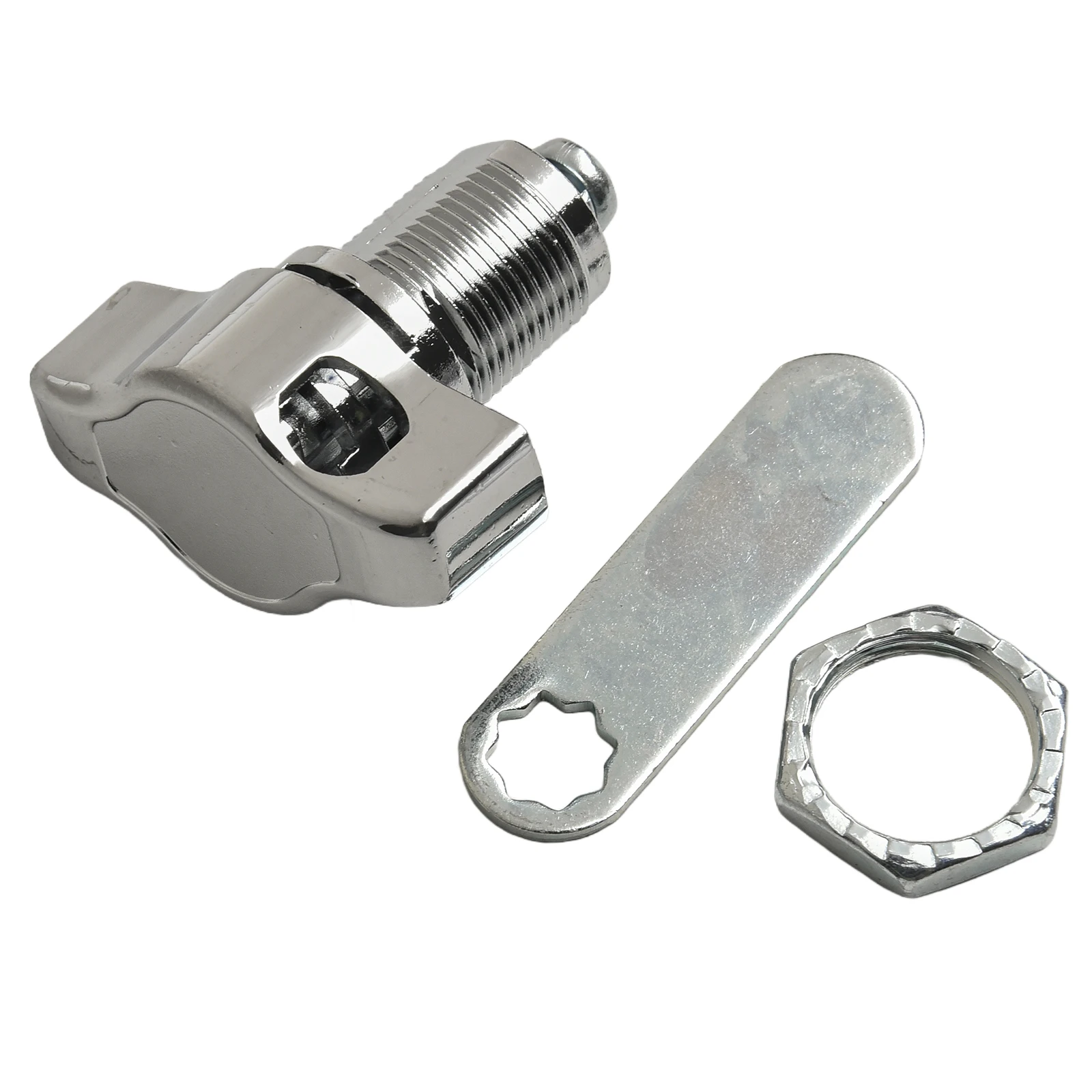 Cerradura de leva para armario, candado para puerta de armario, aleación de Zinc sin llave, buzón, cerradura para puerta de armario, herrajes para muebles, 16/20/25/30mm