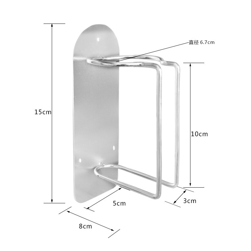 Hairdresser Stainless Steel Clipper Holder Display Rack Hair Clipper Stand Shelf Accessories