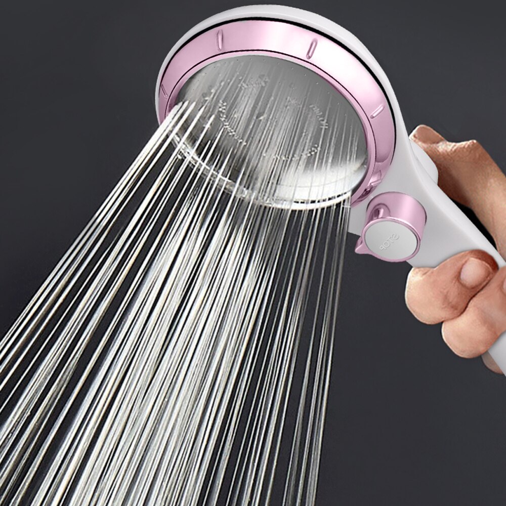 Handheld Afneembaar En Wasbaar Onder Druk Waterbesparende Douche Douchekop Douche Een Gezonde Stop Water Verstelbare Flow