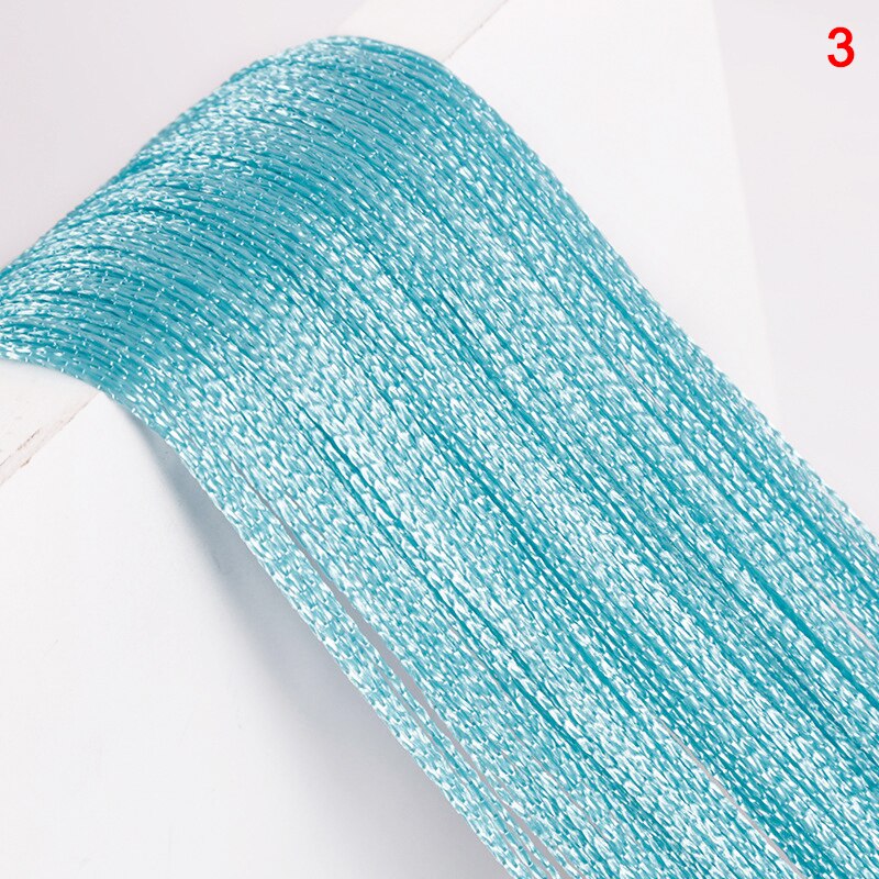 Kleurrijke Deur String Gordijn Tassel Gordijn Voor Deuropening Partitie Home Decor Window Divider Tassel Screen UD88: 3