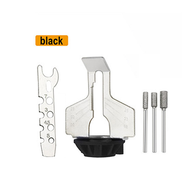 Kettingzaag Slijpen Boor Slijper Slijpmachine Elektrische Slijpmachine Poetsmiddelen Saw Chains Tool Kit Boor Rotary Accessoires Set: Black