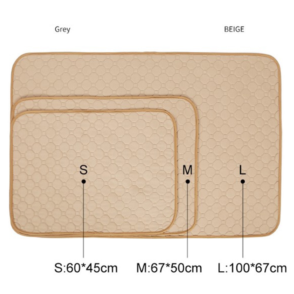 Waterdichte puppy trainingsmat, wasbare honden- en kattenplasmat, hondenplasmat voor honden- en kattentoilet, kattenbak, schoon, herbruikbaar