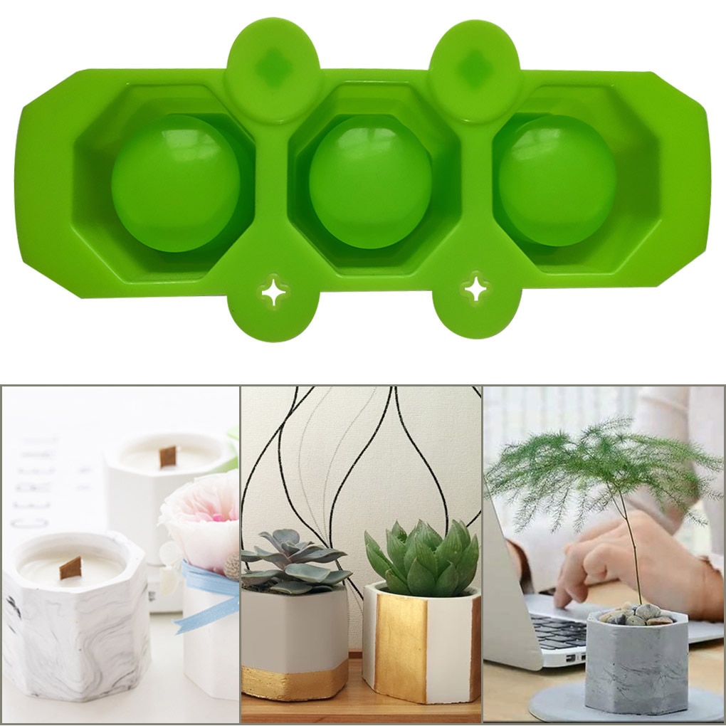 Trwała doniczka silikonowa donica cementowa DIY soczysta forma ręczna glina rękodzieło cement silikonowa butelka betonowa
