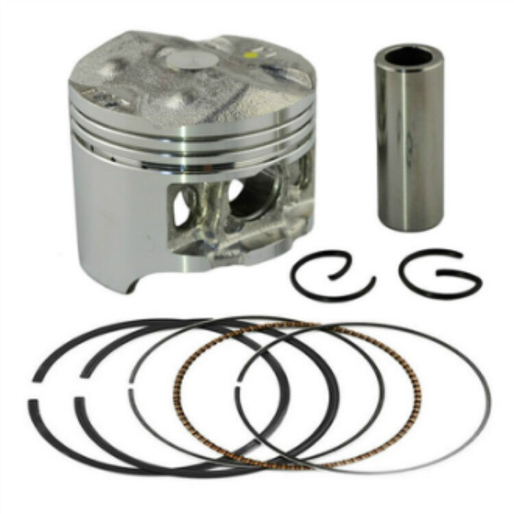 YX – bloc-tête de cylindre de moteur à 4 soupapes, 150cc 160cc, 60mm, 62mm, jeu de broches de segment de piston, dirt pit bike,: 62mm piston set