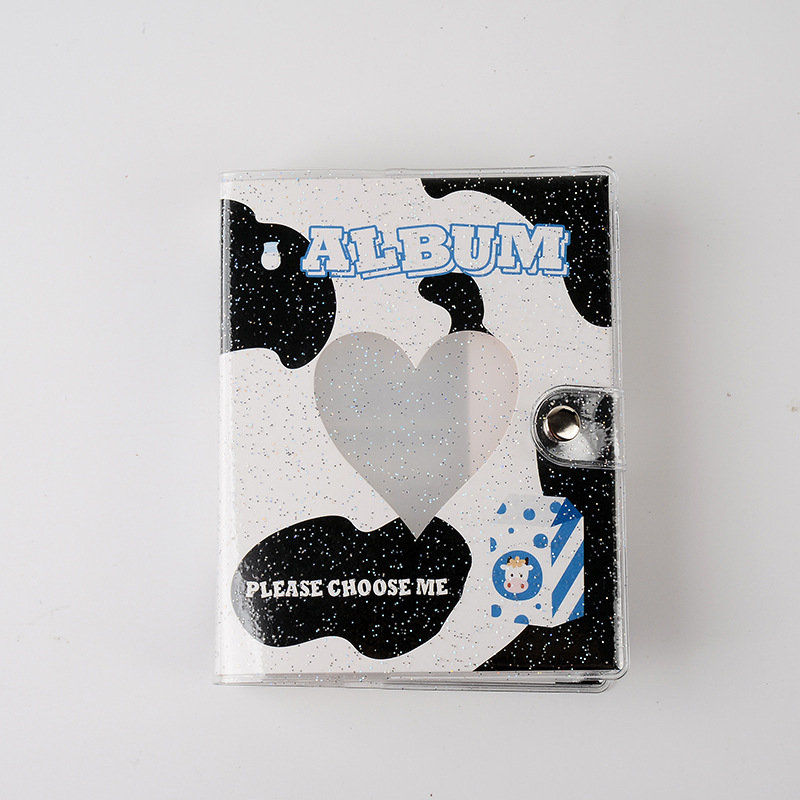 EZONE – Album Photo 3 pouces, Mini classeur de cartes de visite en PP, livre de Collection, Collection de timbres, livret: 12