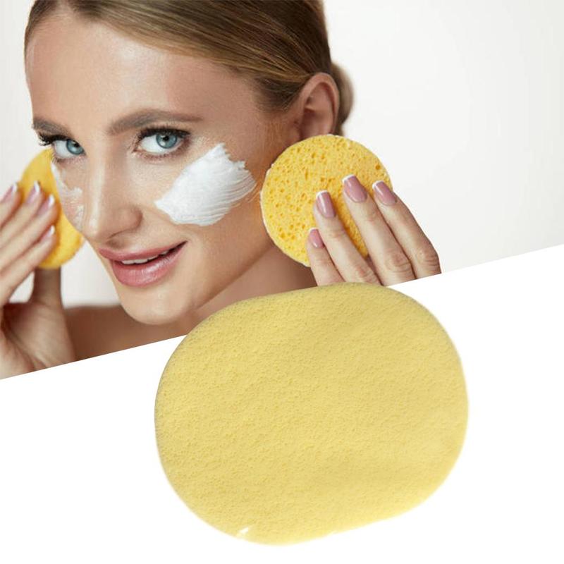 Esponja para cosméticos Konjac Konnyaku Natural, limpieza profunda del rostro, maquillaje en polvo, herramientas de 6 colores