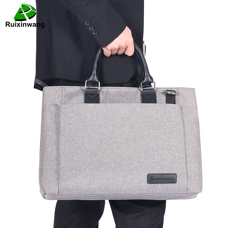 Oyixinger og enkelhed business tasker mænd dokumentmappe laptop taske fil pakke nylon kvinder kontor håndtaske arbejdstasker