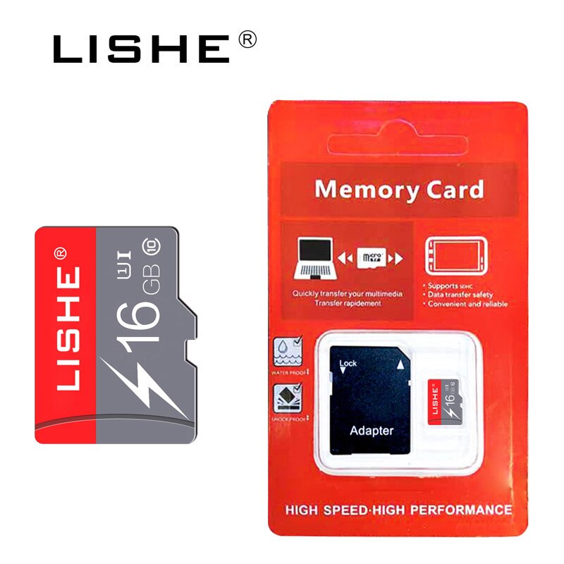 Hoge Snelheid Micro Sd-kaart Klasse 10 32 Gb 64 Gb 16 Gb 8 Gb Geheugenkaart UHS-1TF Carte Micro sd Flash Sd-kaart 4 Gb Class6 Mini Sd-kaart: 16GB CLASS 10