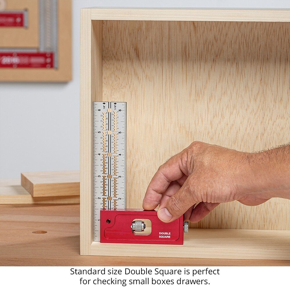 Stainless steel adjustable combination square ruler, woodworking corner high-precision woodworking angle measurement tool.