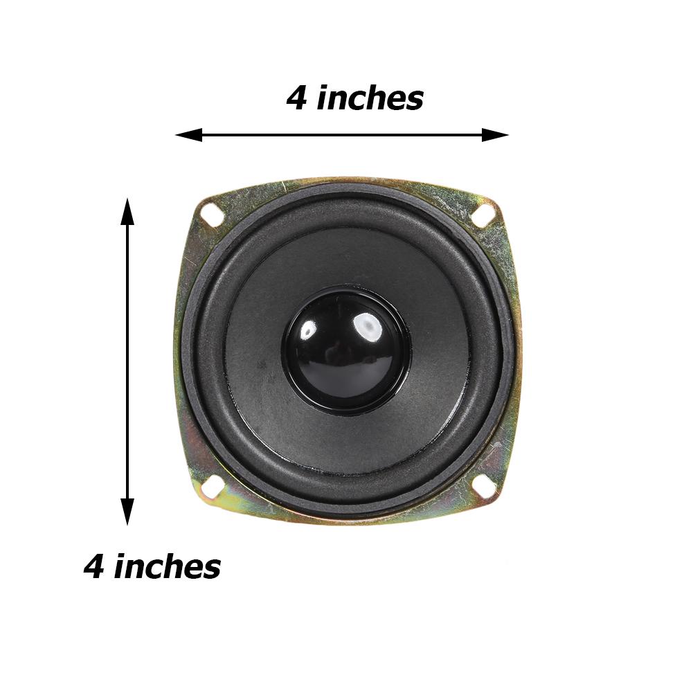 TS-601 6 inch 500W Car Speaker Durable Stereo Surround Sound High Sensitivity Vehicle Indoor Audio Music Stereo Speaker Black: D