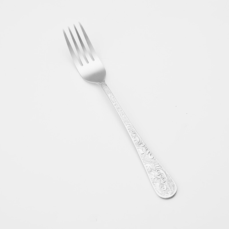 Ensemble de couverts en acier inoxydable de , couteau, fourchette, cuillère, soulagement du Steak, décoration de cuisine à domicile, pour amis: Rouge