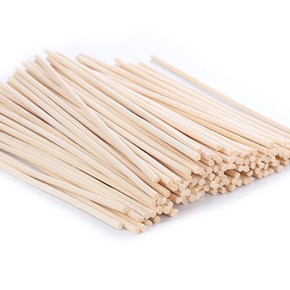 100pcs Rattan Reed Sticks Natural Fragrance Straight Reed Diffuser Aroma Oil Diffuser Rattan Sticks