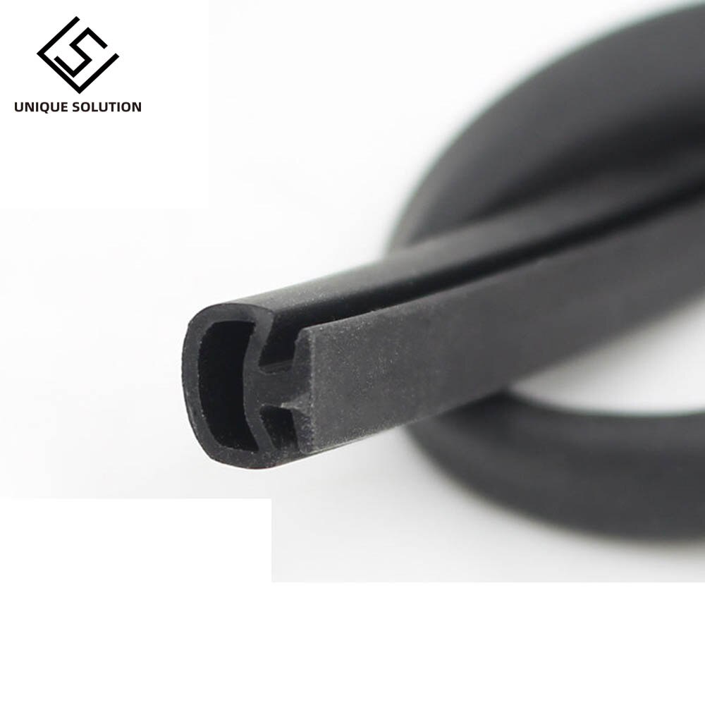 5/10M larghezza inferiore 5/6/7mm strisce di tenuta EPDM ponte alluminio porte/finestre strisce di plastica sigillate finestre e porte a risparmio energetico