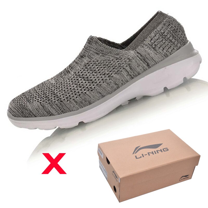 Li-Ning Women's Easy Walker Lifestyle Shoes Textile Breathable Sneakers Light Fitness LiNing li ning Sport Shoes AGCM112 YXB048: no box AGCM112-3H / 7.5