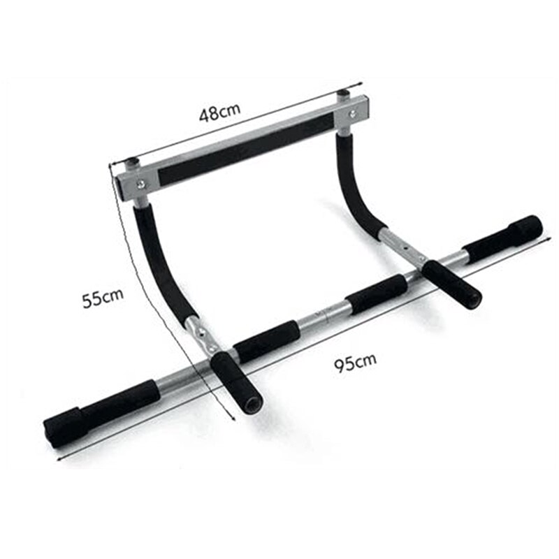 Household Horizontal Bar Pull-Ups Multifunctional Door Fitness Device Fitness Exercise Tool Home Doorway Gym Accessory