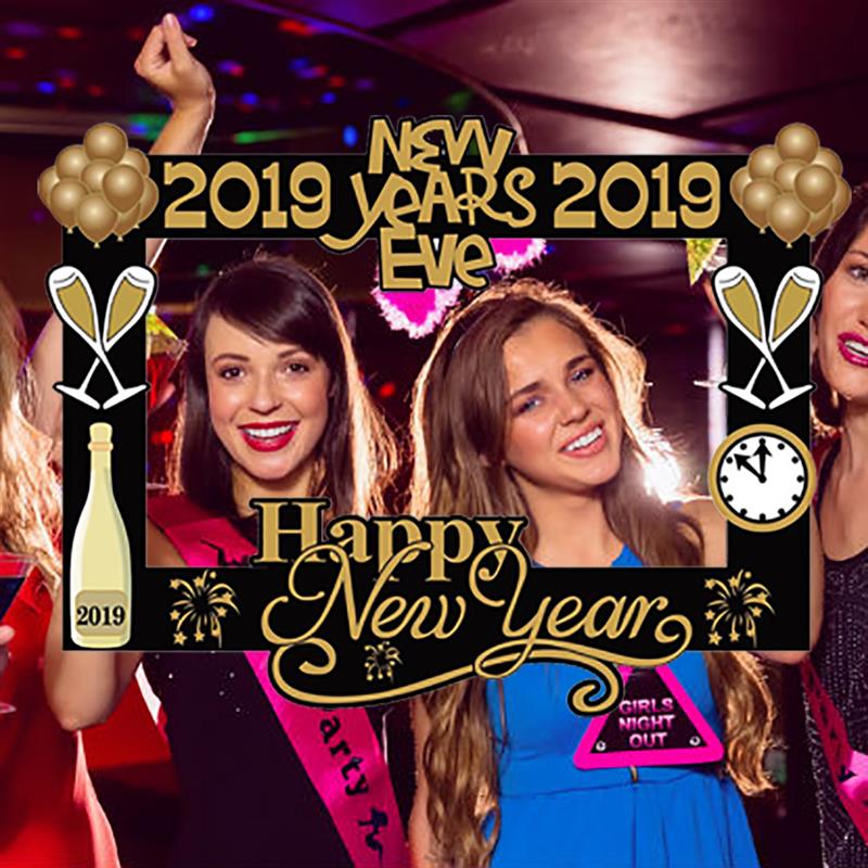 Picture Frames Props Selfie Photo Shoot Frames Xmas Photo Booth Props Party Supplies Decorationsr For Year