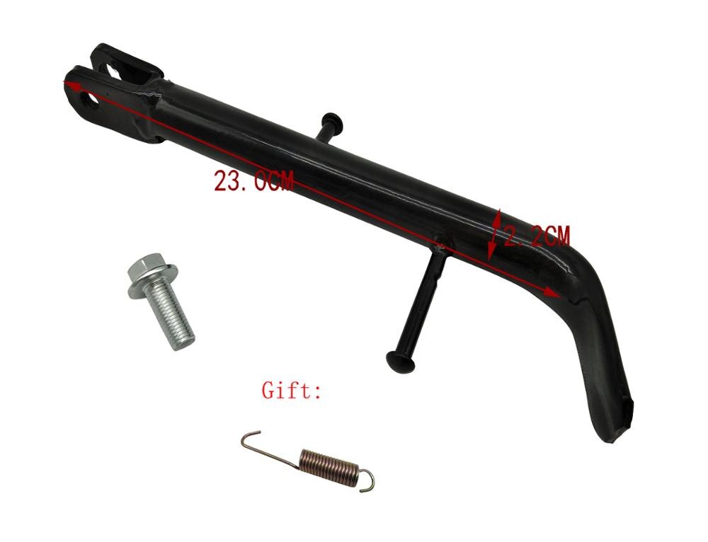 A66 Motorcycle GN125 Centerstand Parking Stand Adjustable Kickstand Foot Side Stands Foot Pegs Footrest Seat Pedal