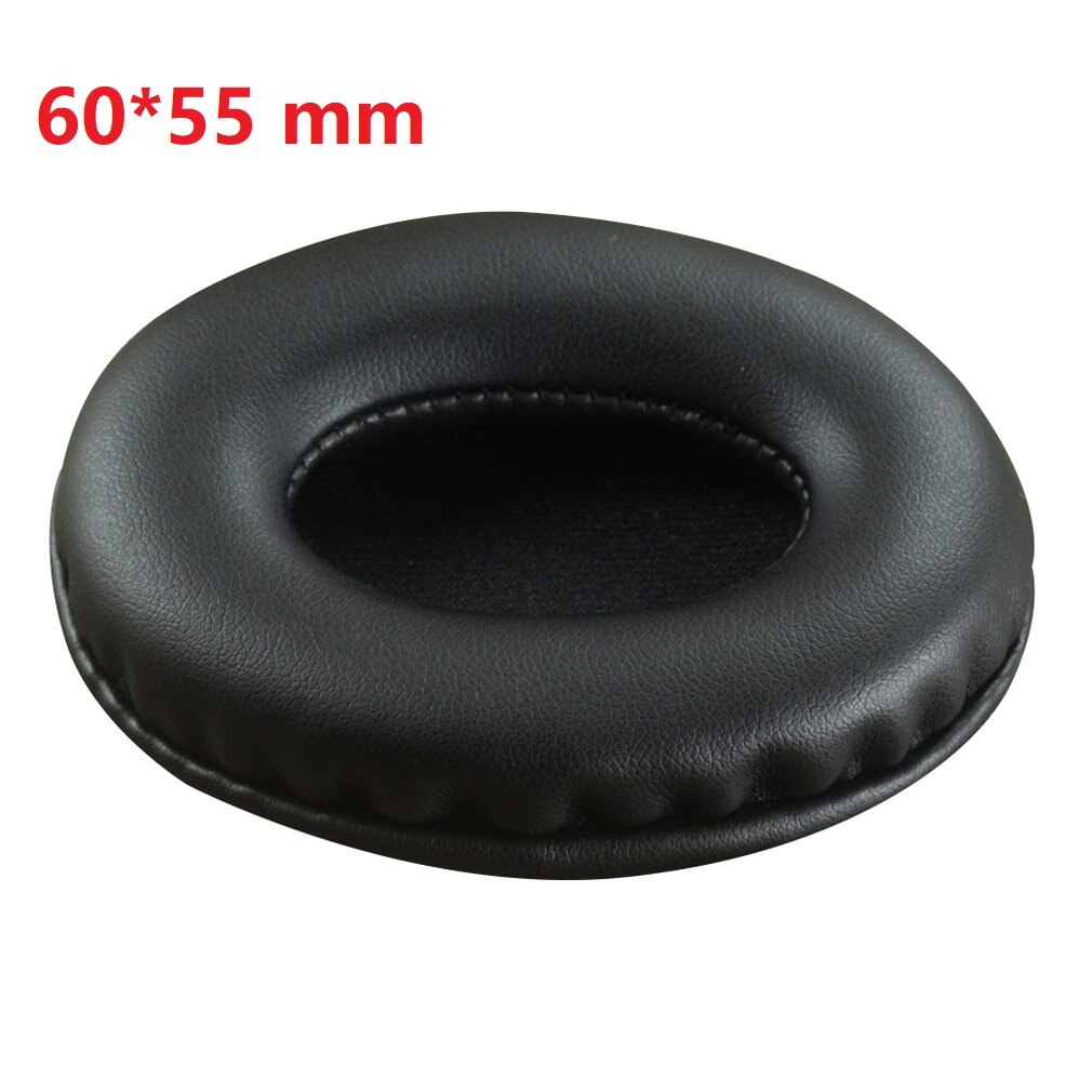 Oval Kopfhörer Ohr Kissen Headset Ohrenschützer Leder Kopfhörer Abdeckungen Ohrpolster Ohr Pads Ohr Tassen Ersatz Abdeckung Schwamm fallen: 1