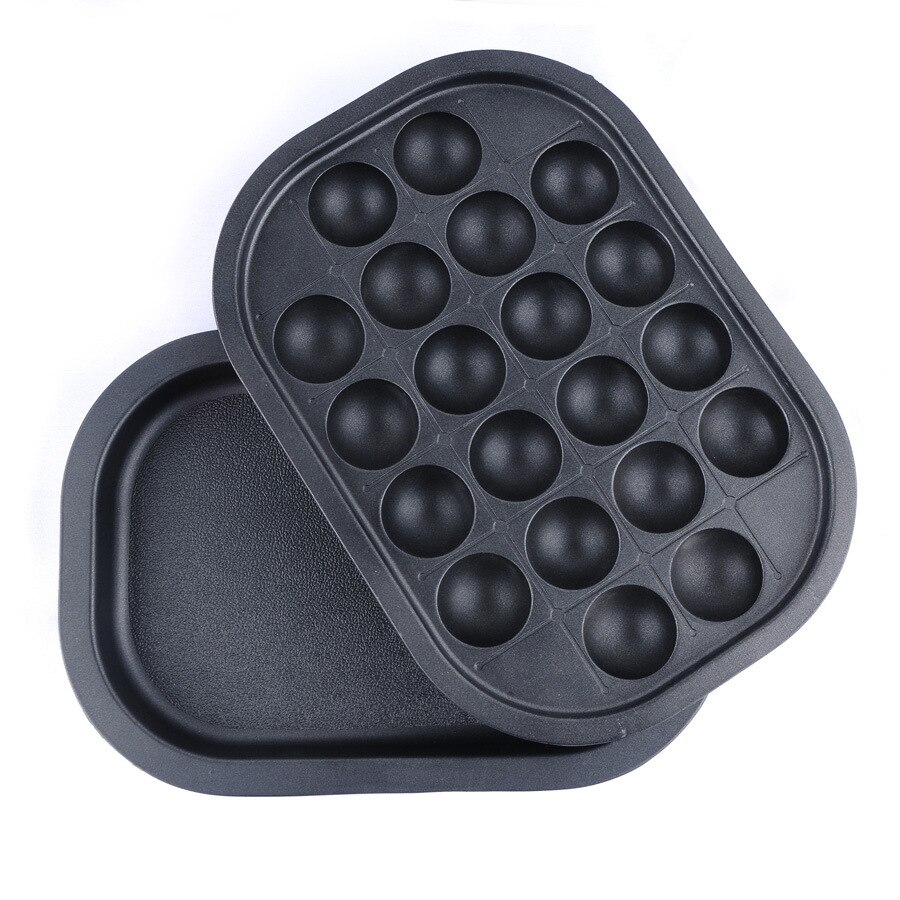 Cocoarm Takoyaki-pan, 12 gaten, Takoyaki grillpan, anti-aanbaklaag, takoyaki-maker, pan, ijzeren pan, braadpan voor het bakken van octopusballen, ei-puffs, aluminium