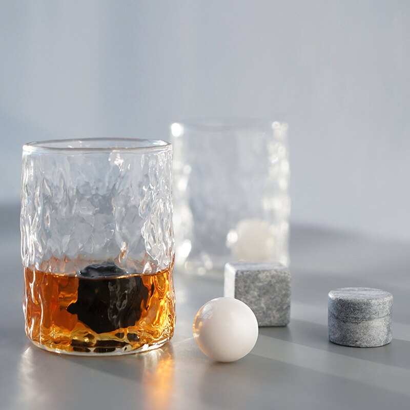 Kreatywność chłodnica naturalne kamienie Whisky zestawy wielokrotnego użytku ze stali nierdzewnej kostki lodu szczypce robić lodu kostki chłodzące wina prezenty narzędzie