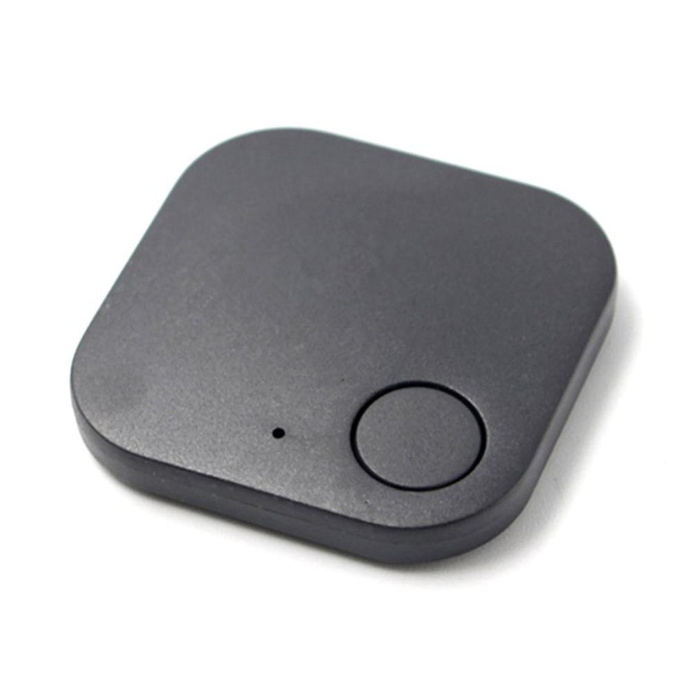 Quad-Square Wireless Anti-Lost Device Tracker Locator Object-Seeker Tracker Two-Way Alarm Anti-Lost Device: black