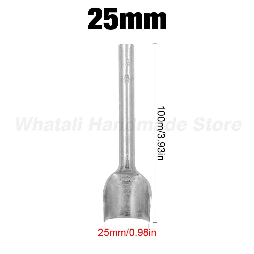 Perforadora semicircular de 3-50mm, perforadora en forma de arco para correa de cinturón, cinturón de cuero, cortador de esquina de cuero semicircular, herramientas artesanales, 1 ud.: Verde militar