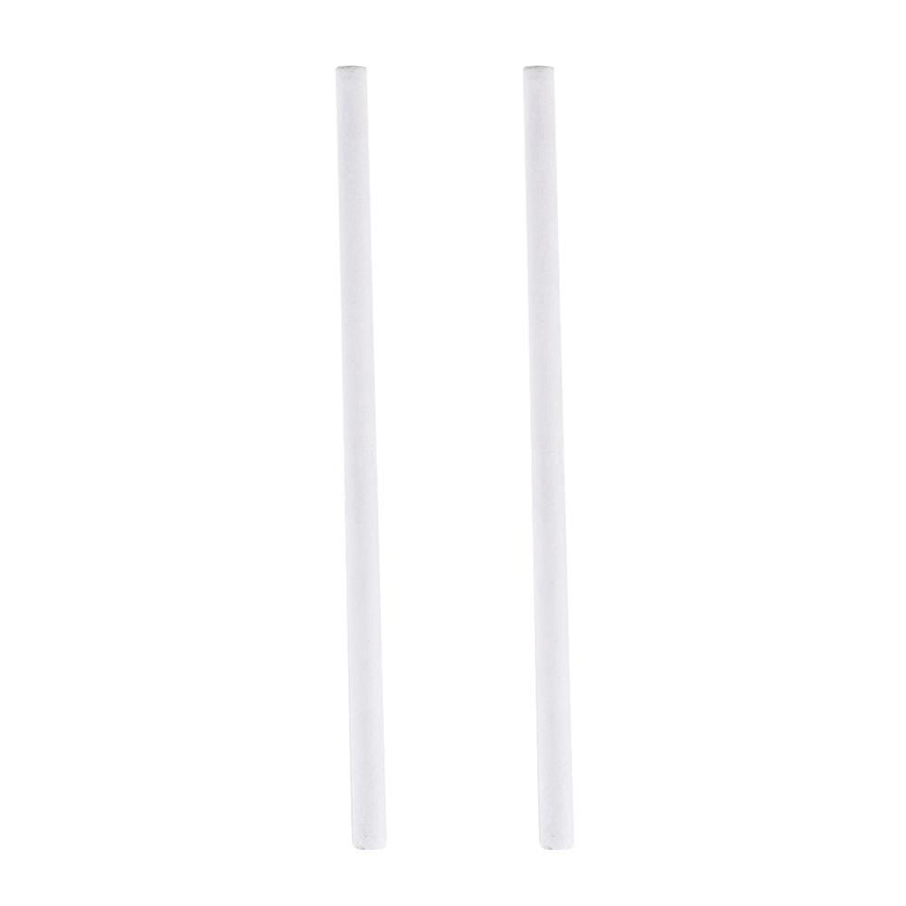 2 Stuks Leuke Houten Regenboog 2B Potlood Gradiënt Student Cilindrische Potlood Voor Kids School Kantoorartikelen Potlood Briefpapier: WHITE