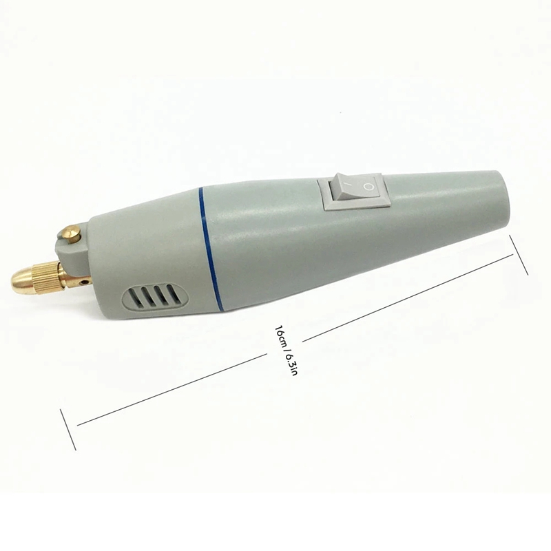 Mini taladro eléctrico, accesorios de molienda de 15 piezas, adaptador, máquina de grabado multifunción, Kit de herramientas eléctricas, enchufe de la UE