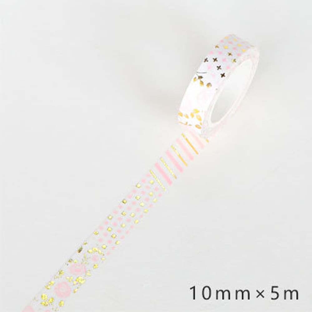 1 Uds. Cinta Washi papel rosa papelería Kawaii Scrapbooking cintas decorativas: 5