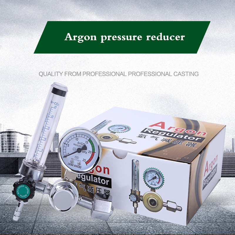 Argon Regulator Argon CO2 Gas Pressure Flow Meter Regulator Metal MIG MAG Weld Welding Gauge 0-25 Mpa