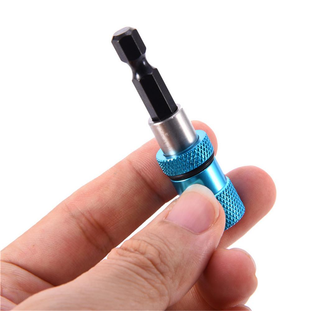 1PC Hex Shank Magnetic Drywall Screw Bit Holder Drill Screw Tool 60mm 1/4" Shank Quick Release Handle Screwdriver Bit