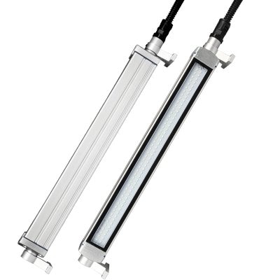 Luz do trabalho da máquina do led, 110-220v ip68 iluminação industrial à prova de explosão/cnc, lâmpada de trabalho de torno à prova de água