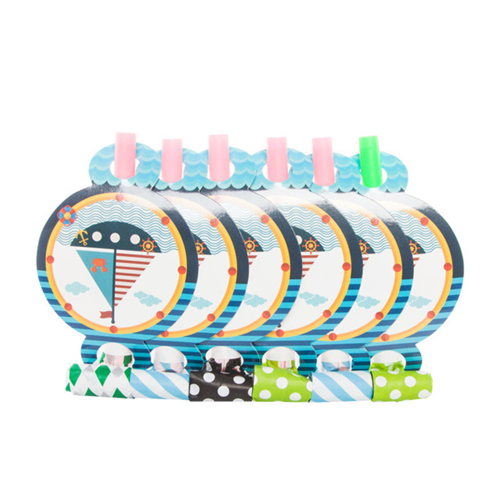 Nautical Themed Party Supplies Active Atmosphere Blowing Dragons Party Toys Sound Makers Party Decorations Event Props Blowout