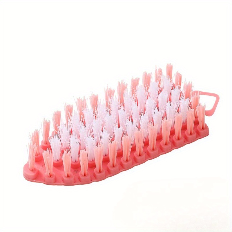 Flexible & Bendable Cleaning Brush with Soft Bristles - Portable Multi-Surface Brush for Kitchen Stove, Bathroom Tiles, Bathtub: Blue
