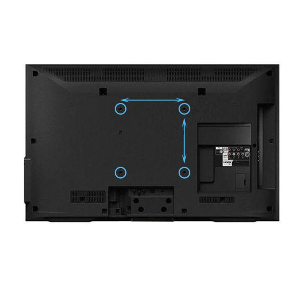 Soporte de montaje en pared telescópico giratorio ajustable para TV LCD, 14-26 pulgadas,