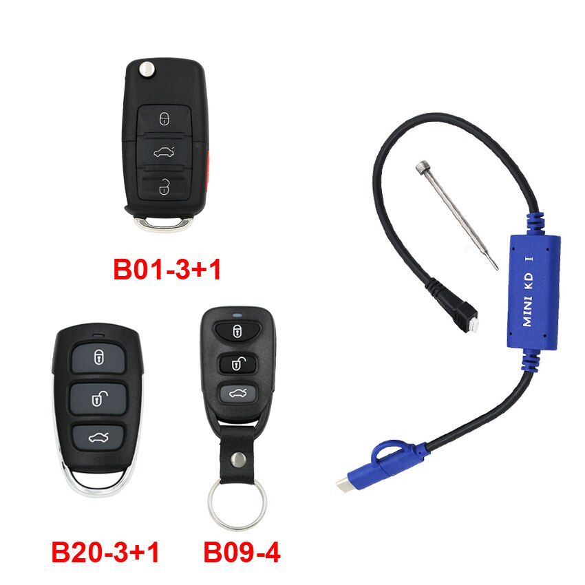KEYDIY Mini KD Remote Key Generator Remotes in Mobile Phone Support Android Similar with KD900 + B11 B29 B09-4 B20-3+1 B01-3+1: As Picture 08