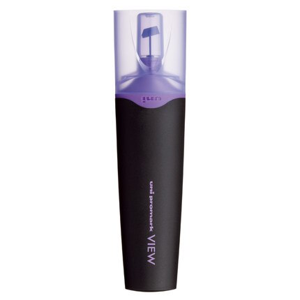 6 Stuks Uni Mitsubishi USP-200 Markeerstiften Marker Pen Premium Fluorescerende Pen Schuine Tip 6 Kleuren Beschikbaar: Lavendel