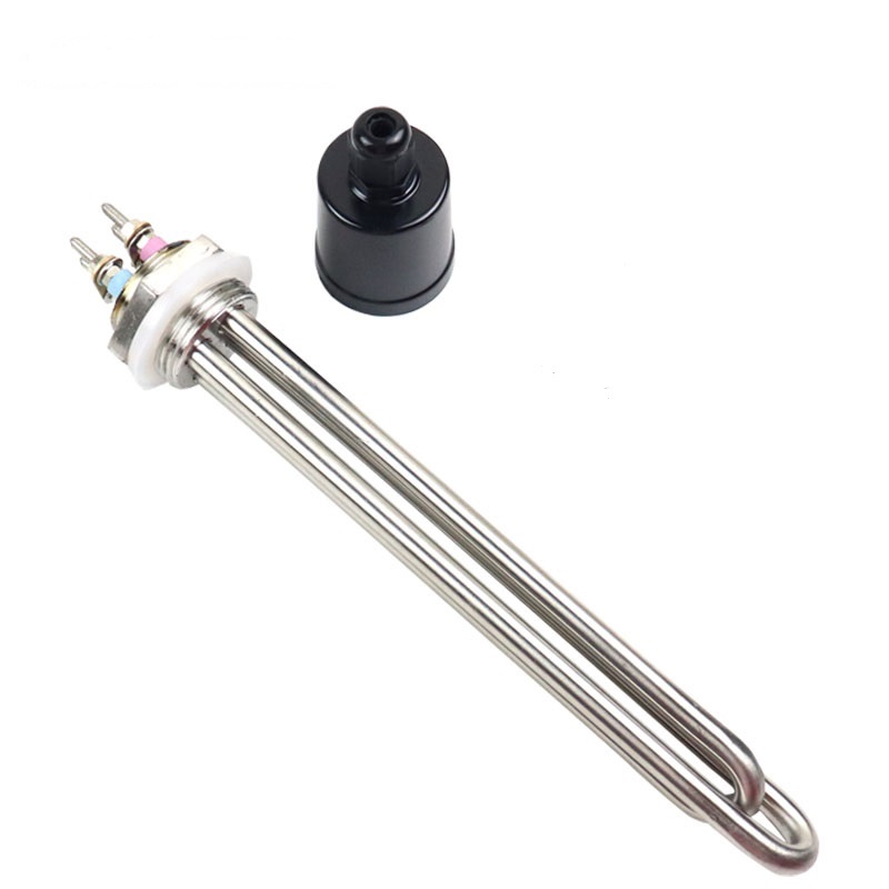 220v Water Heating Element DN25 Stainless Steel Electrical Immersion Brewing Tubular Heater 2.5kw/3.5kw/4.5kw/5.5kw: 220v 2500w / Heater