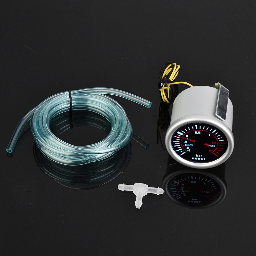 Turbo Boost Gauge 2 inch Car Universal 12V 2A LED Digital Turbo Boost PSI Gauge Meter