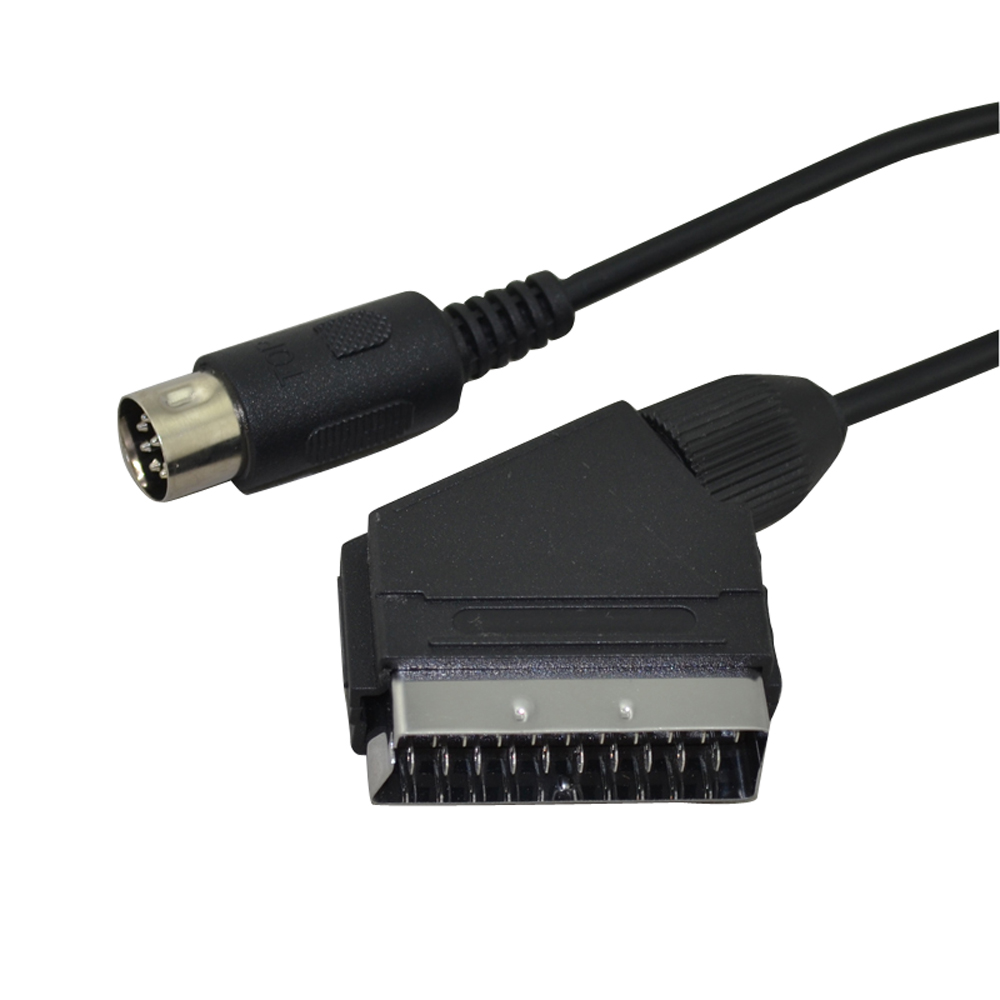 C-Pin PAL EU Plug Scart Cable for SEGA Genesis 1 for Mega Drive 1