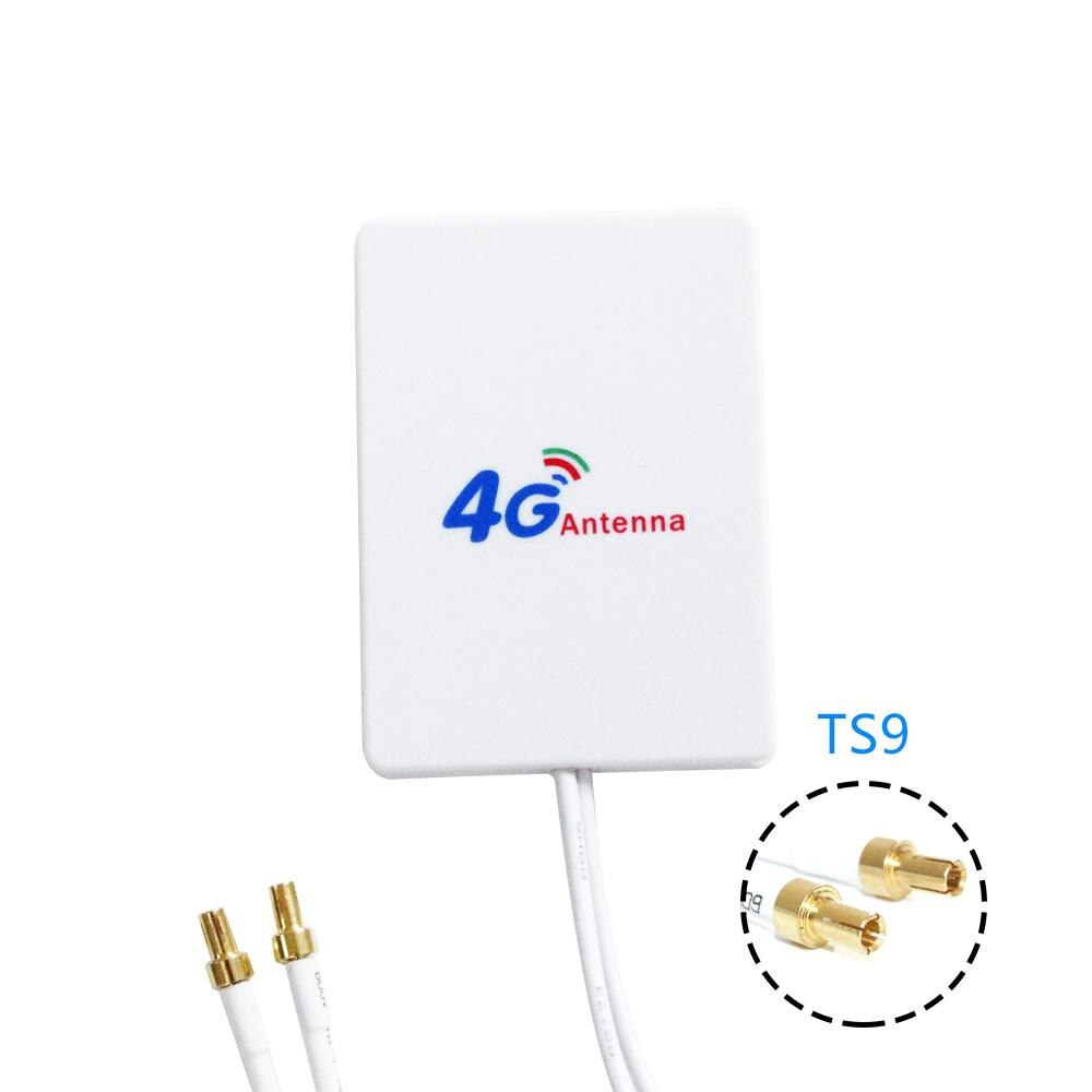 3M Cable 3G 4G LTE Antenna External Antennas for Huawei ZTE 4G LTE Router Modem Aerial with TS9/ CRC9/ SMA Connector r20: TS9