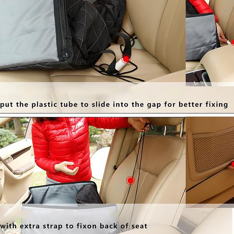 Huisdier Autostoel Stoelhoes Voor Hond Kat, draagbare 2-In-1 Hond Seat Bescherming Antislip Waterdicht Met Veiligheidsgordel